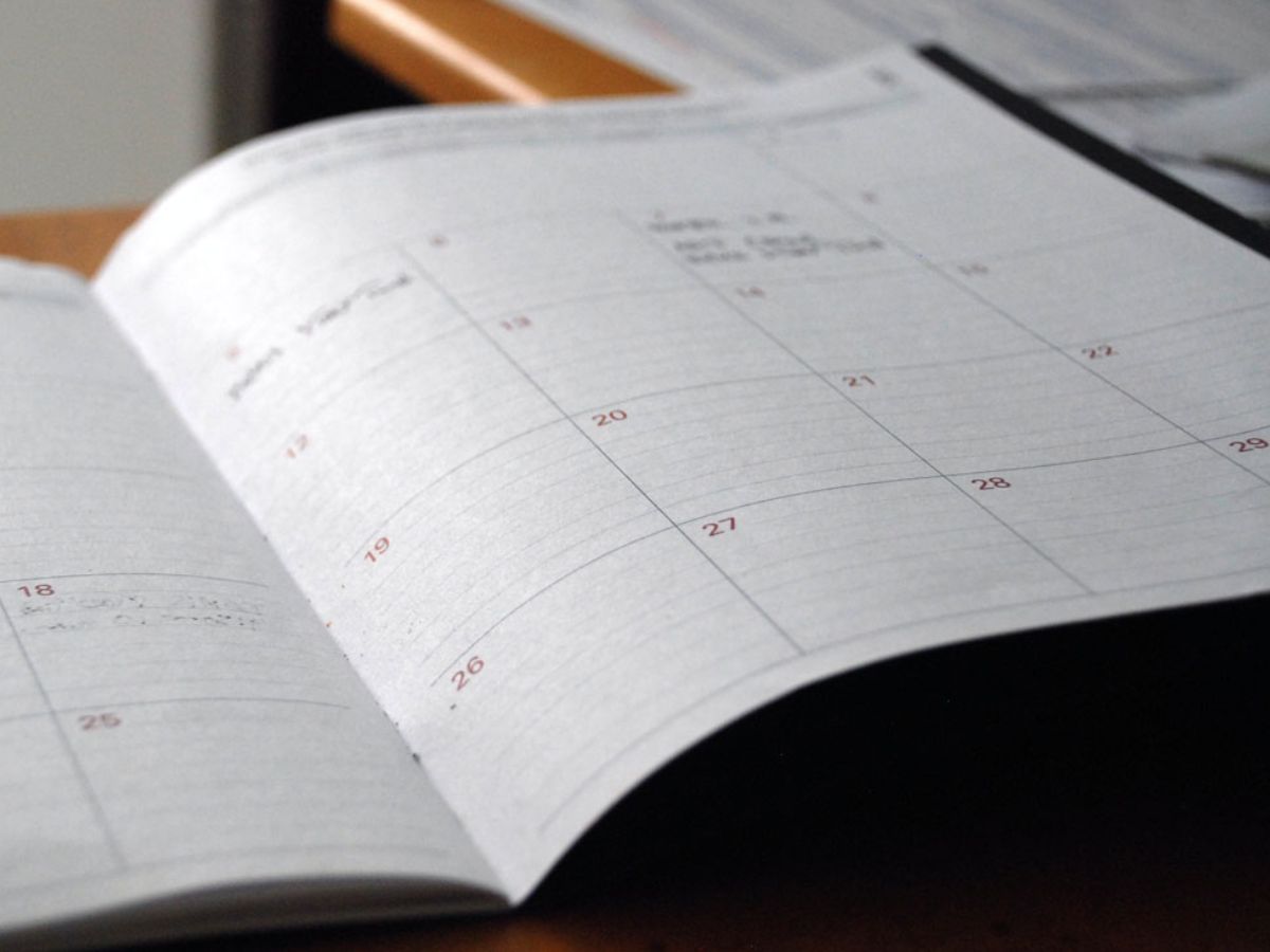 Ein Terminkalender 