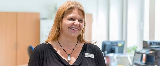 Rezeptionistin in der MEDIAN Klinik Daun - Am Rosenberg