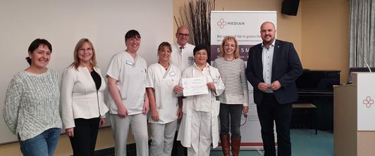 MEDIAN Klinik Berlin-Kladow erhält als erste Berliner Reha-Einrichtung MRE-Qualitätssiegel MEDIAN Klinik Berlin-Kladow erhält als erste Berliner Reha-Einrichtung MRE-Qualitätssiegel