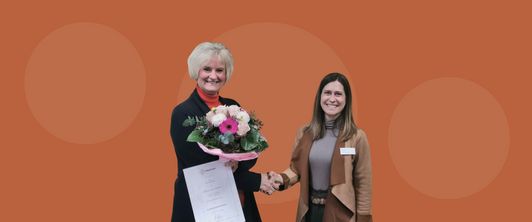 Wir gratulieren zum 35-jähriges Dienstjubiläum von Cornelia Huber