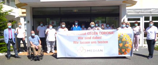 Wir testen uns, damit Sie kommen können! Wir testen uns, damit Sie kommen können!