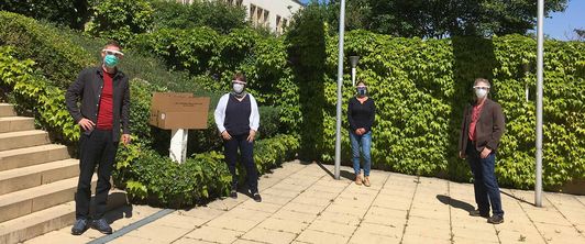 Xylem spendet MEDIAN Einrichtungen in Bad Dürkheim 100 Gesichtsvollvisiere Xylem spendet MEDIAN Einrichtungen in Bad Dürkheim 100 Gesichtsvollvisiere