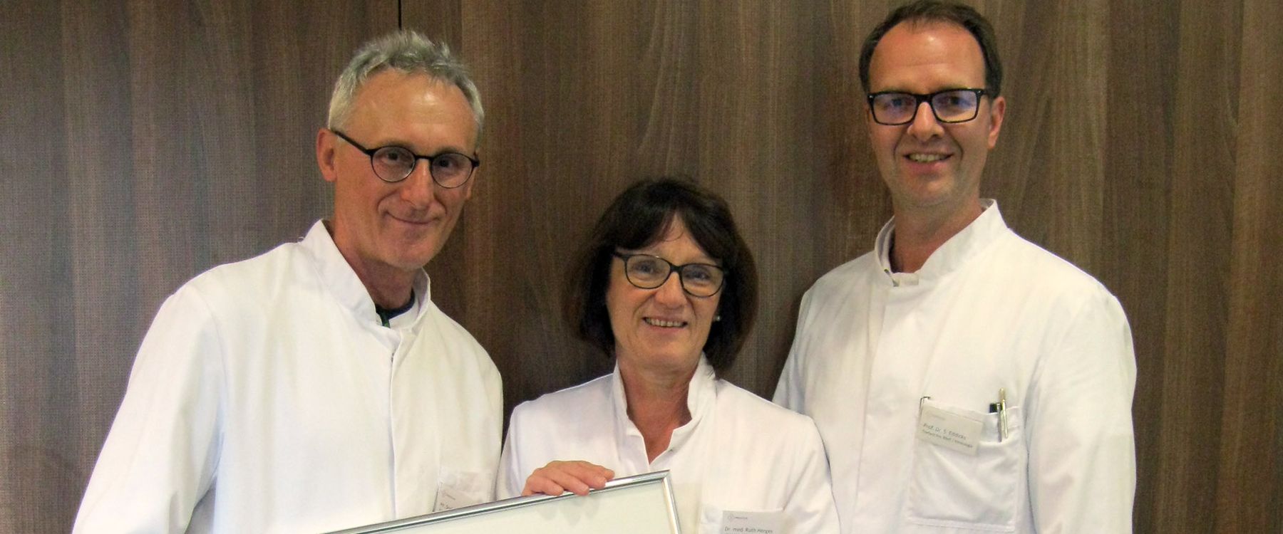 Zertifikat „Diabeteszentrum DDG“ für die Abteilung Innere Medizin und