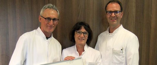 Zertifikat „Diabeteszentrum DDG“ für die Abteilung Innere Medizin und Kardiologie des MEDIAN Reha-Zentrums Bernkastel-Kues