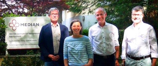 Uni-Bündnis gegen Depression der Universität Paderborn besucht MEDIAN Klinik für Psychosomatik in Bad Pyrmont  Uni-Bündnis gegen Depression der Universität Paderborn besucht MEDIAN Klinik für Psychosomatik in Bad Pyrmont