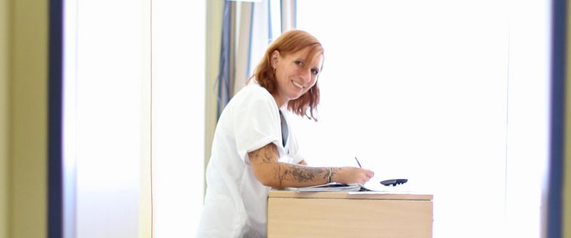 Aerztin in Besprechung