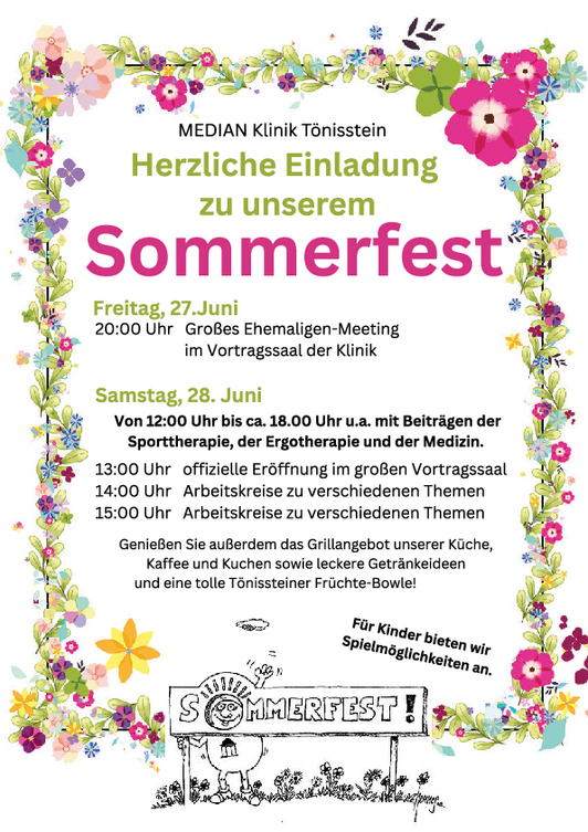 Ehemaligentreffen & Sommerfest 2025