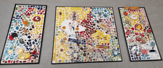 Kreativität und Gemeinschaft: Ein neues Kunstwerk aus der Ergotherapie