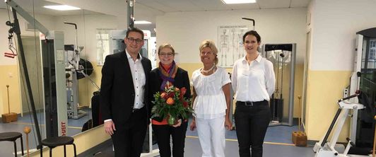 Sabine Dittmar MdB (SPD) besucht MEDIAN Frankenpark Klinik in Bad Kissingen Sabine Dittmar MdB (SPD) besucht MEDIAN Frankenpark Klinik in Bad Kissingen