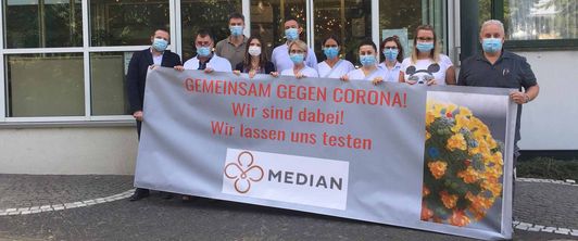 Wir testen uns, damit Sie kommen können! Wir testen uns, damit Sie kommen können!