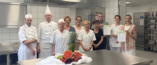 Erfolgreiche DGE-Re-Zertifizierung trotz Umbaumaßnahmen Erfolgreiche DGE-Re-Zertifizierung trotz Umbaumaßnahmen