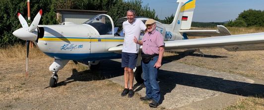 Endlich wieder fliegen! Endlich wieder fliegen!