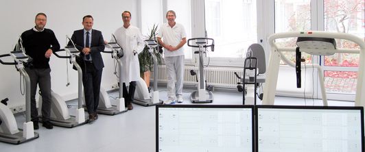 MEDIAN Reha-Zentrum punktet mit digitaler Trainingsanlage