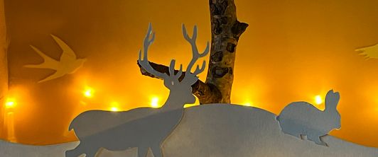 Adventsstimmung beim Feuerzauber 