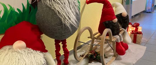 Fleißiges Stiefelputzen in der Kinderklinik "Am Nicolausholz" Fleißiges Stiefelputzen in der Kinderklinik "Am Nicolausholz"