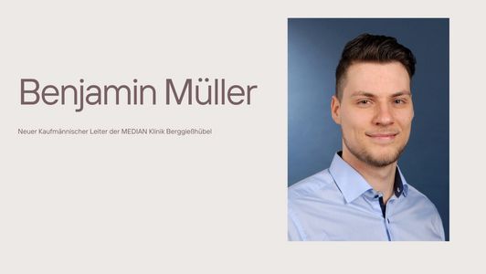 Neue Kaufmännische Leitung in der MEDIAN Klinik Berggießhübel Neue Kaufmännische Leitung in der MEDIAN Klinik Berggießhübel
