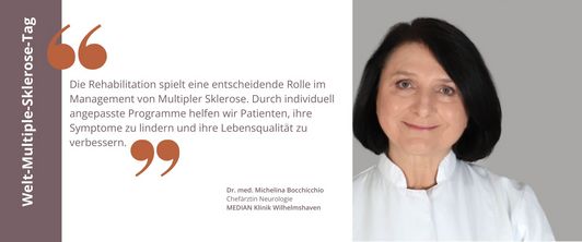 Chefärztin Dr. med. Michelina Bocchicchio im Interview zum Welt-Multiple-Sklerose-Tag