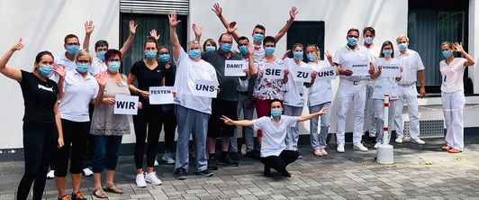 Wir testen uns, damit Sie kommen können!