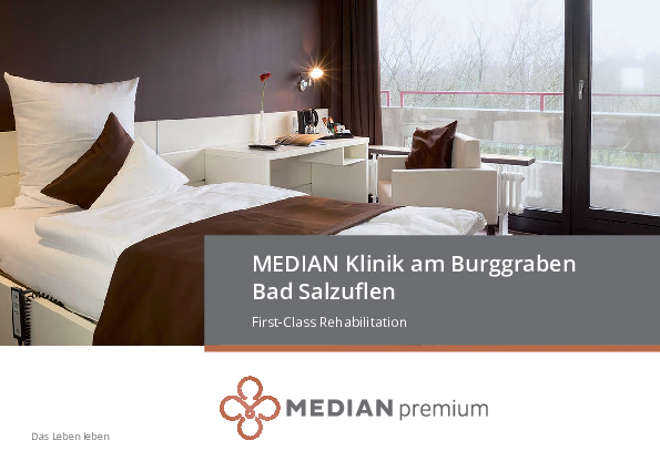 Unser Premium Angebot der MEDIAN Klinik am Burggraben Bad Salzuflen