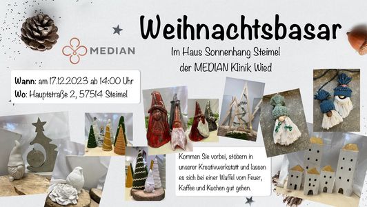 Herzliche Einladung zum Adventsbasar in Steimel!  Herzliche Einladung zum Adventsbasar in Steimel!