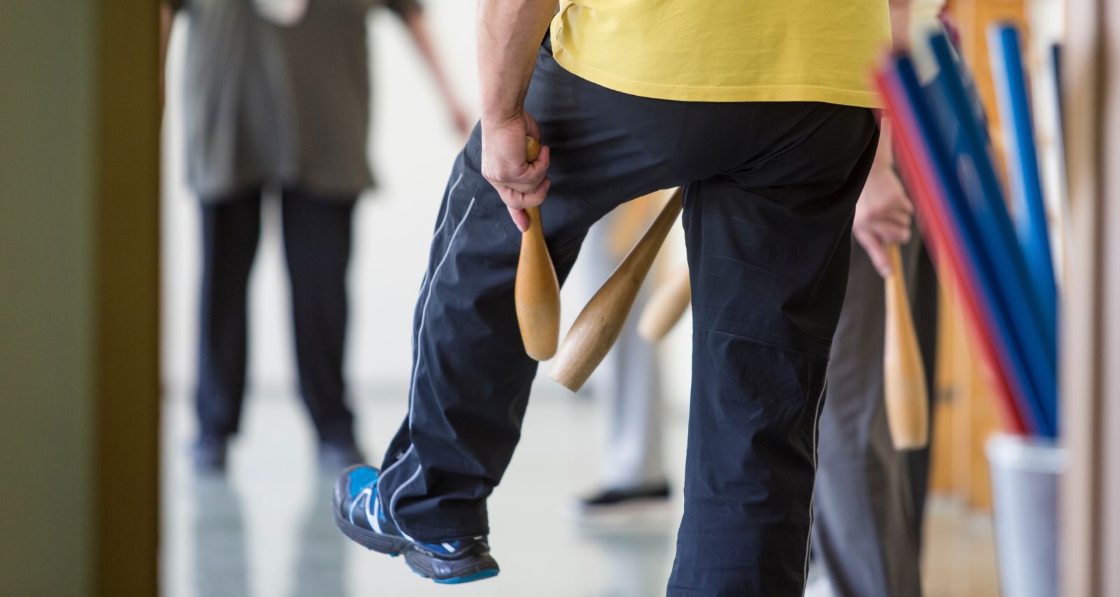 Orthopädische Gymnastik in Gruppe