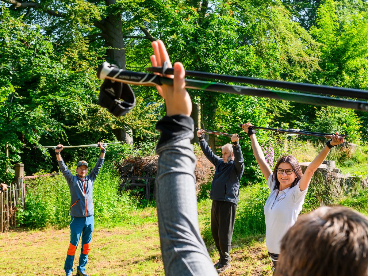 Nordic Walking bei Stretchen