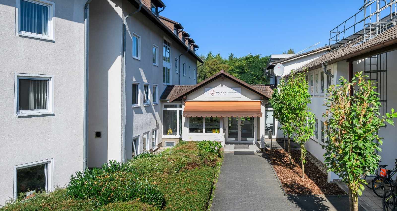 Eingangsbereich eines Hauses.