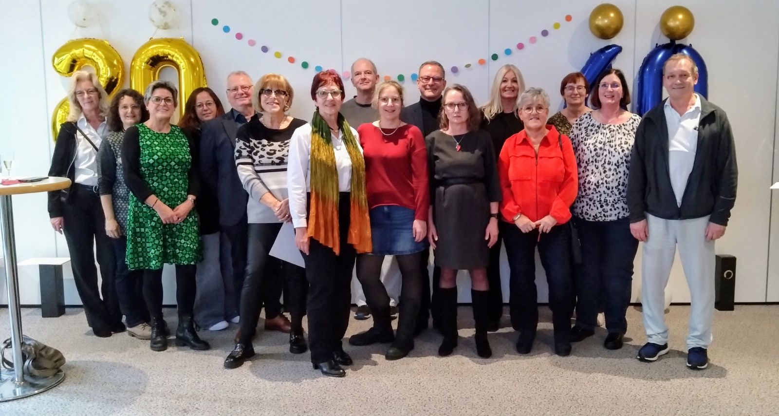 Gruppenfoto zum Jubiläum 