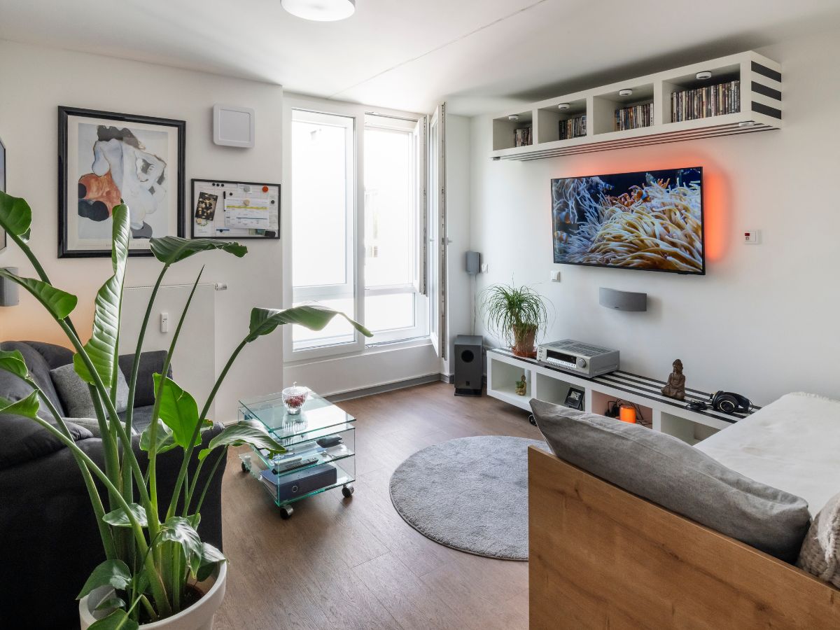 Ein helles Zimmer