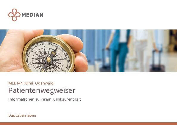 Infobroschüre Patientenwegweiser der MEDIAN Klinik Odenwald