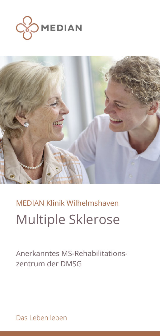 Infobroschüre Multiple Sklerose der MEDIAN Klinik Wilhelmshaven 