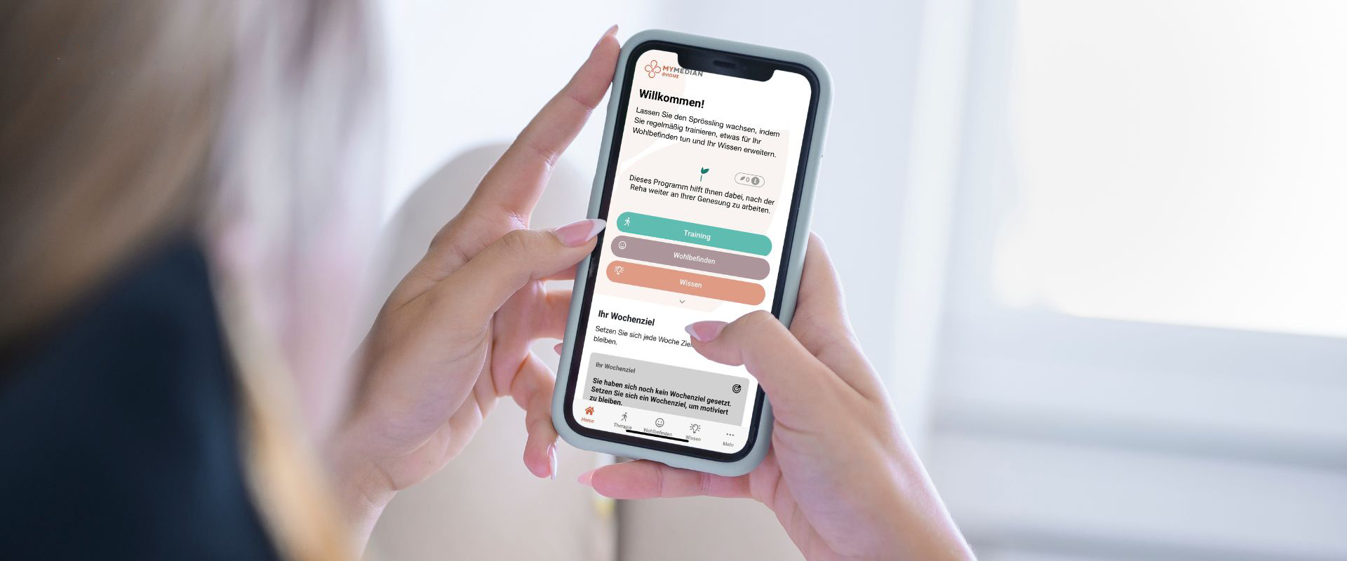 Neue Reha-App begleitet digital in den Alltag: Innovative Patientenbehandlung mit MyMEDIAN@Home